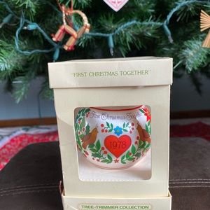 1978 First Christmas Together Ornament
